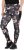 Ulla Popken Abstract Print Quick Dry Sports Leggings Black - Jeans & Byxor i Stora Storlekar – Plus Size - 