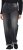 Ulla Popken Rivet Studded Stretch Fit Jeans Black - Jeans & Byxor i Stora Storlekar – Plus Size - 
