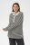 Kaffe Curve Miana Long Sleeve Polo Chalk with Black Stripe - Pikéer - 