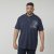 North Latitude 61130 Pikétröja med Print Marinblå - Pikétröjor - Stora pikétröjor - 2XL-8XL