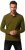 JP1880 Polo Shirt Basic Long Sleeve Pique Moss Green - Pikétröjor - Stora pikétröjor - 2XL-8XL