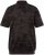 JP1880 Pique with All-over Print Polo Shirt TALL Black - TALL pikétröjor - 