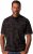 JP1880 Pique with All-over Print Polo Shirt TALL Black - TALL pikétröjor - 