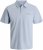 Jack & Jones Brandon Short Sleeve Polo Blue - Pikétröjor - Stora pikétröjor - 2XL-8XL