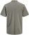 Jack & Jones Blaze Short Sleeve Polo Grey - Pikétröjor - Stora pikétröjor - 2XL-8XL