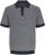 Jack & Jones Blukingsley Knitted Short Sleeve Polo Navy - Skjortor - Stora skjortor - 2XL-8XL