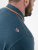 D555 Harvey Pique with Jacquard Collar & Cuffs Polo Teal - Pikétröjor - Stora pikétröjor - 2XL-8XL