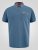 D555 Harvey Pique with Jacquard Collar & Cuffs Polo Teal - Pikétröjor - Stora pikétröjor - 2XL-8XL