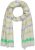 Ulla Popken Glitter Effect Scarf Lime - Accessoarer - 