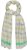 Ulla Popken Glitter Effect Scarf Lime - Accessoarer - 
