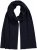 Ulla Popken Textured Speckled Scarf Navy - Accessoarer - 