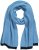 Ulla Popken Two Tone Knit Scarf Light Cornflower - Accessoarer - 
