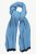Ulla Popken Two Tone Knit Scarf Light Cornflower - Accessoarer - 