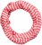 Ulla Popken Striped Infinity Scarf Light Pink - Accessoarer - 