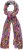 Ulla Popken Pepper Print Scarf Coral - Accessoarer - 