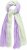 Ulla Popken Fringed Ombre Scarf Pistachio - Accessoarer - 