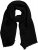 Ulla Popken Pleated Lightweight Scarf Navy - Accessoarer - 