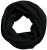Ulla Popken Knit Infinity Scarf Black - Accessoarer - 
