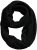 Ulla Popken Knit Infinity Scarf Black - Accessoarer - 