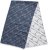 Ulla Popken Smyle Reversible Scarf Navy - Accessoarer - 