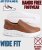D555 Carlisle 1 D555 Kingsize Hands Free Shoes Dark Tan - Herrskor 40-52 - 