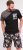 Kam Jeans 5001 'Brooklyn 85' Tee And Short Set Black - T-shirts - Stora T-shirts - 2XL-14XL