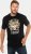 JP1880 Guns N’ Roses Skull Comfort Fit Band T-Shirt Black - T-shirts - Stora T-shirts - 2XL-14XL