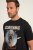 JP1880 Scorpions Blackout Graphic Comfort Fit Band T-Shirt Black - T-shirts - Stora T-shirts - 2XL-14XL