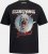 JP1880 Scorpions Blackout Graphic Comfort Fit Band T-Shirt Black - T-shirts - Stora T-shirts - 2XL-14XL