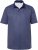 JP1880 Jay-Pi QuickDry Small Print Golf Polo Shirt Navy Blue - Pikétröjor - Stora pikétröjor - 2XL-8XL