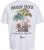 Jack & Jones Botaniq Crew Neck T-Shirt Bright White - T-shirts - Stora T-shirts - 2XL-14XL