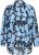 Kaffe Curve Sasja Långärmad skjorta Blue Snake Flower - Blusar & tunikor - 