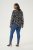 Kaffe Curve Mirta Tilly Blus Svart / Antikvitt Zebramönster - Blusar & tunikor - 