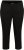 Kaffe Curve Sakira Croppade Byxor Svart - Jeans & Byxor i Stora Storlekar – Plus Size - 