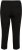 Kaffe Curve Sakira Croppade Byxor Svart - Jeans & Byxor i Stora Storlekar – Plus Size - 