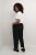 Kaffe Curve Sakira Croppade Byxor Svart - Jeans & Byxor i Stora Storlekar – Plus Size - 