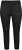 Kaffe Curve Leana Chinobyxor 7/8 Svart - Jeans & Byxor i Stora Storlekar – Plus Size - 