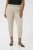 Kaffe Curve Leana Chinobyxor 7/8 Ljusgrå - Jeans & Byxor i Stora Storlekar – Plus Size - 