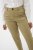 Kaffe Curve Leana Chinobyxor 7/8 Mörk beige - Jeans & Byxor i Stora Storlekar – Plus Size - 