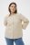 Kaffe Curve Josa Shirt Feather Grey Stripe - Skjortblusar - 