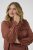 Kaffe Curve Jessa Shirt Henna Brown - Blusar & tunikor - 