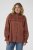 Kaffe Curve Jessa Shirt Henna Brown - Blusar & tunikor - 