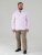 D555 Richard Långärmad Oxfordskjorta TALL Rosa - TALL skjortor - 