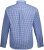JP1880 Shirt Traditional Checked Long Sleeve Blue - Skjortor - Stora skjortor - 2XL-8XL