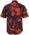 JP1880 Shirt Short Sleeve Linen Blend Red - Skjortor - Stora skjortor - 2XL-8XL