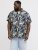 Jack & Jones Honolulu Short Sleeve Resort Shirt Black - Skjortor - Stora skjortor - 2XL-8XL