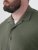D555 Connor Stretch Cuban Collar Reosrt Short Sleeve Shirt Khaki - Skjortor - Stora skjortor - 2XL-8XL