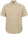 North Latitude 51106 Short Sleeve Shirt Sand - Kortärmade skjortor - Kortärmade Skjortor Stora Storlekar