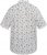 North Latitude 61111 Kortärmad Linneskjorta med Print Vit - Skjortor - Stora skjortor - 2XL-8XL