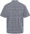 North Latitude 61114 All-Over Print Jerseypiké Marinblå - Skjortor - Stora skjortor - 2XL-8XL